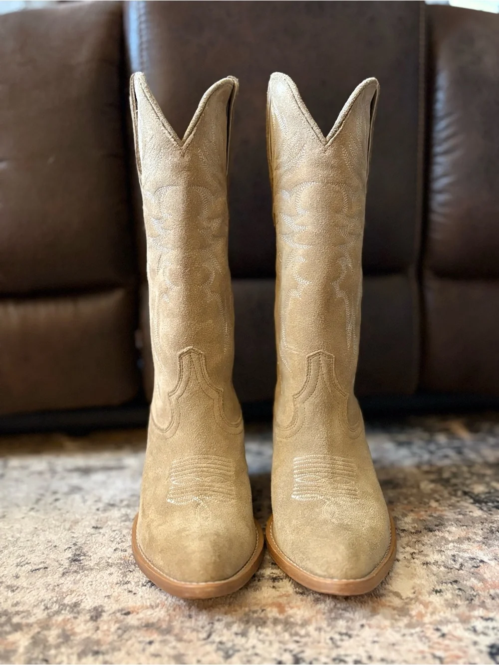 Idyllwind Tan Suede Western Boot